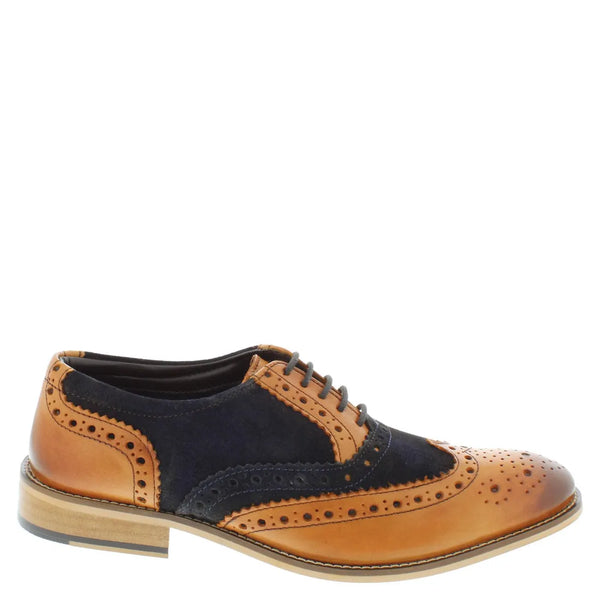 Frank James Enfield Leather Brogue Shoes