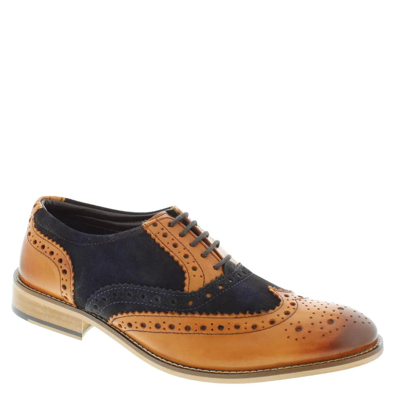 Frank James Enfield Leather Brogue Shoes