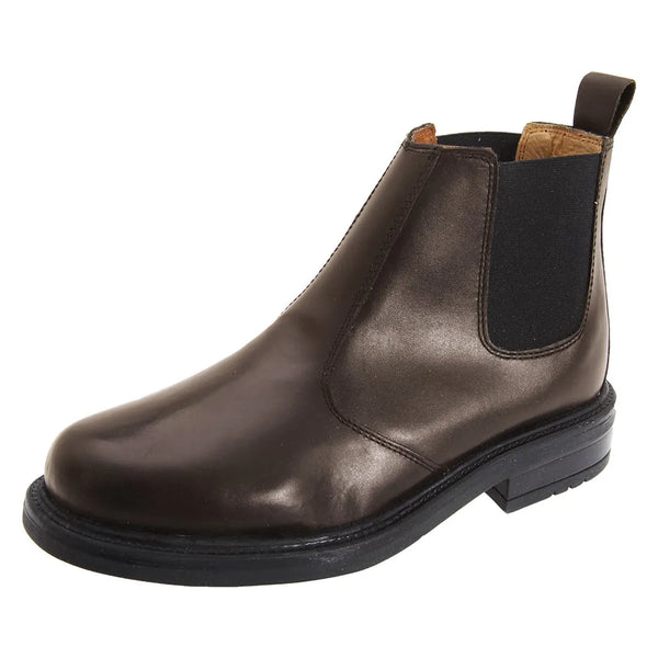 Roamers Leather Quarter Lining Gusset Dealer Boots