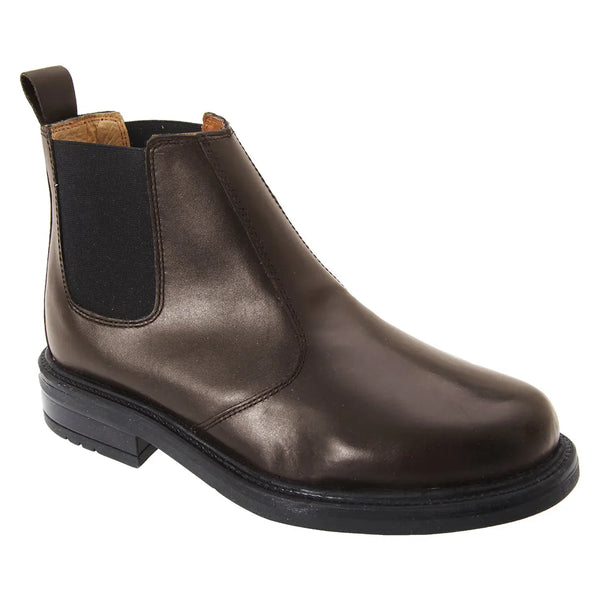 Roamers Leather Quarter Lining Gusset Dealer Boots