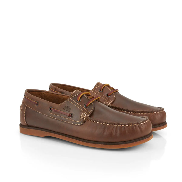 CATESBY ENGLAND Portland Premium Leather Boat Shoes