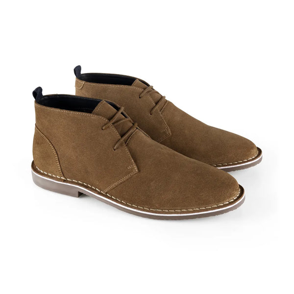 CATESBY ENGLAND Sahara Suede Leather Desert Boots