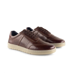 Silver Street London Marco Leather Casual Trainers