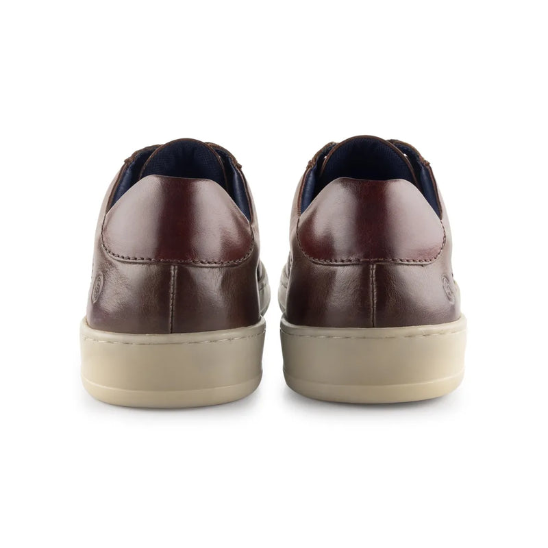 Silver Street London Marco Leather Casual Trainers