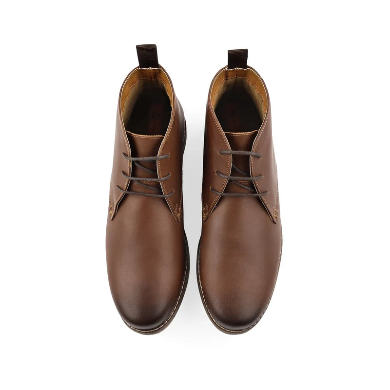 Silver Street London Redhill Premium Leather Chukka Boots