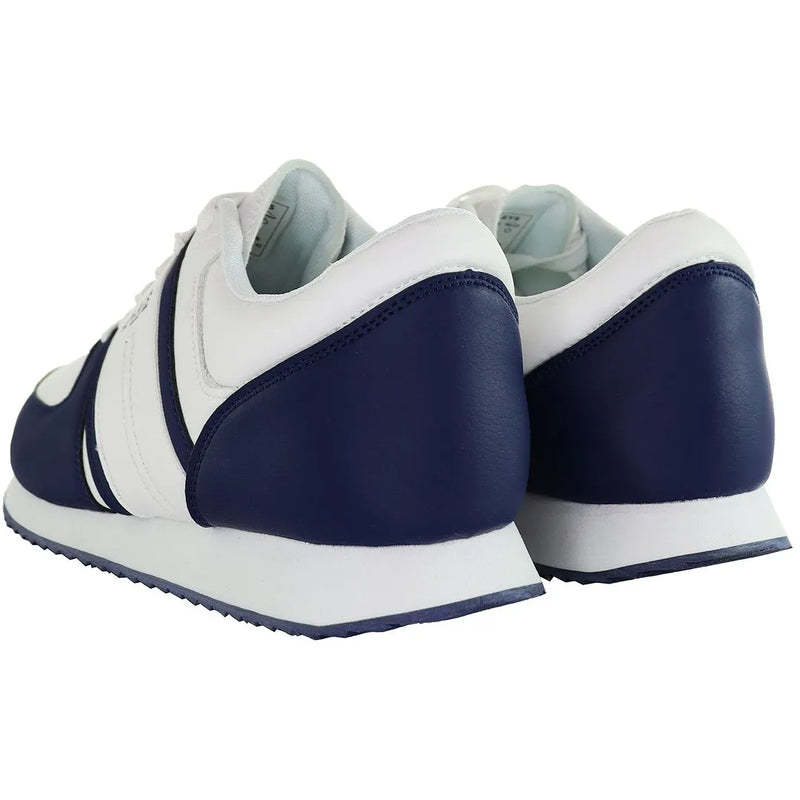 Henleys Renner White/Blue Running Shoes