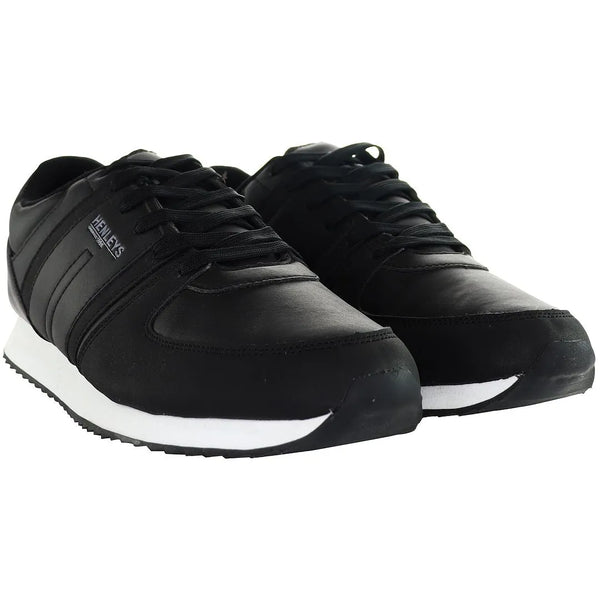 Henleys Renner Black Running Shoes