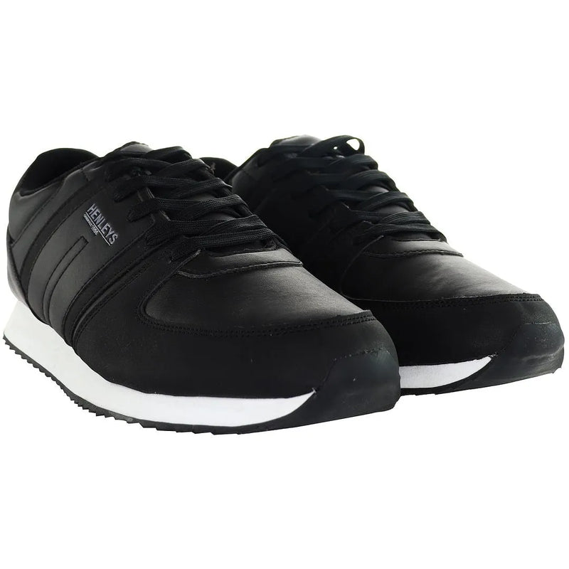 Henleys Renner Black Running Shoes