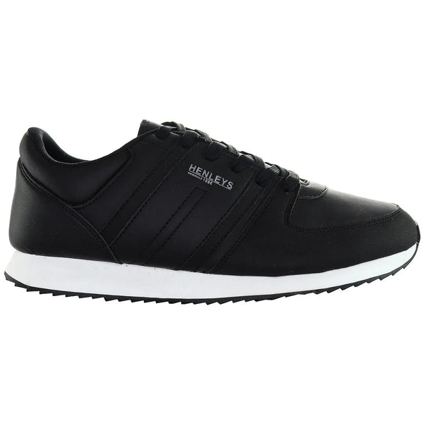 Henleys Renner Black Running Shoes