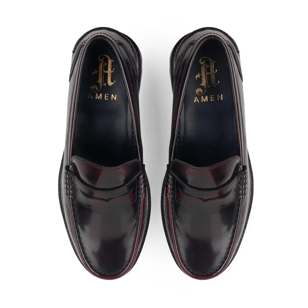 Amen Shoes Antrim Leather Formal Loafer