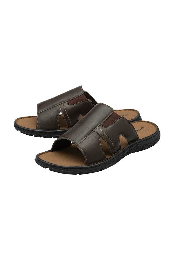 Dunlop 'Otis' Leather Open-Toe Mule Sandals