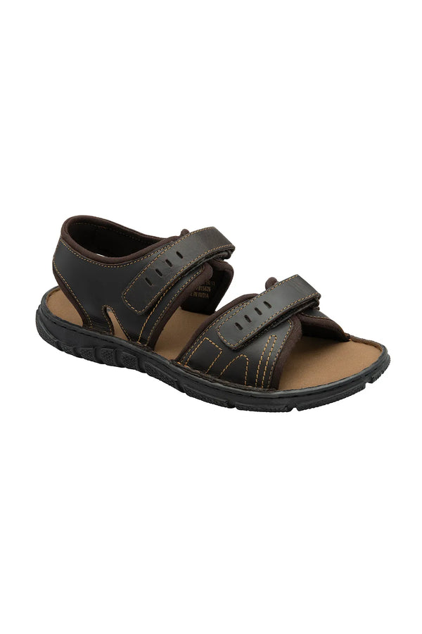 Dunlop 'Fergus' Leather Two-Strap Sandals