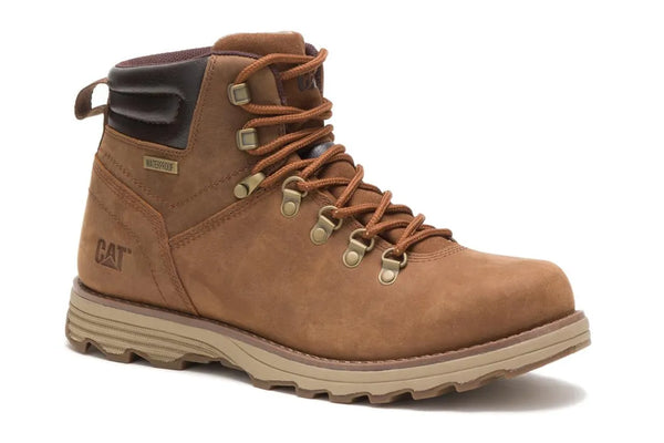 Caterpillar London Sire Waterproof Leather Work Ankle Boots