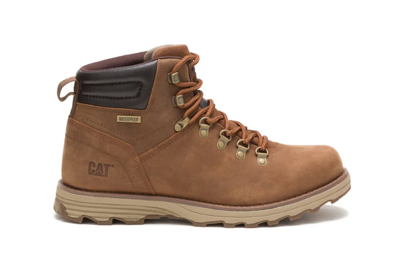 Caterpillar London Sire Waterproof Leather Work Ankle Boots
