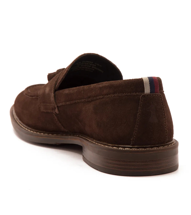 Thomas Crick 'Clinton' Suede Leather Tassel Formal Loafer Shoes