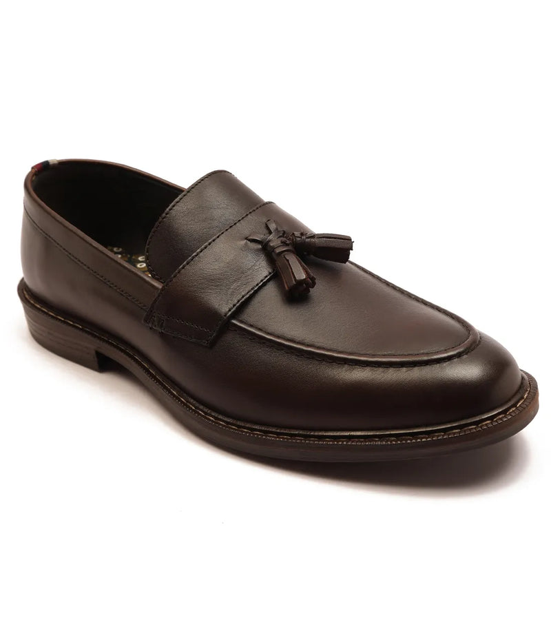 Thomas Crick 'Clinton' Suede Leather Tassel Formal Loafer Shoes